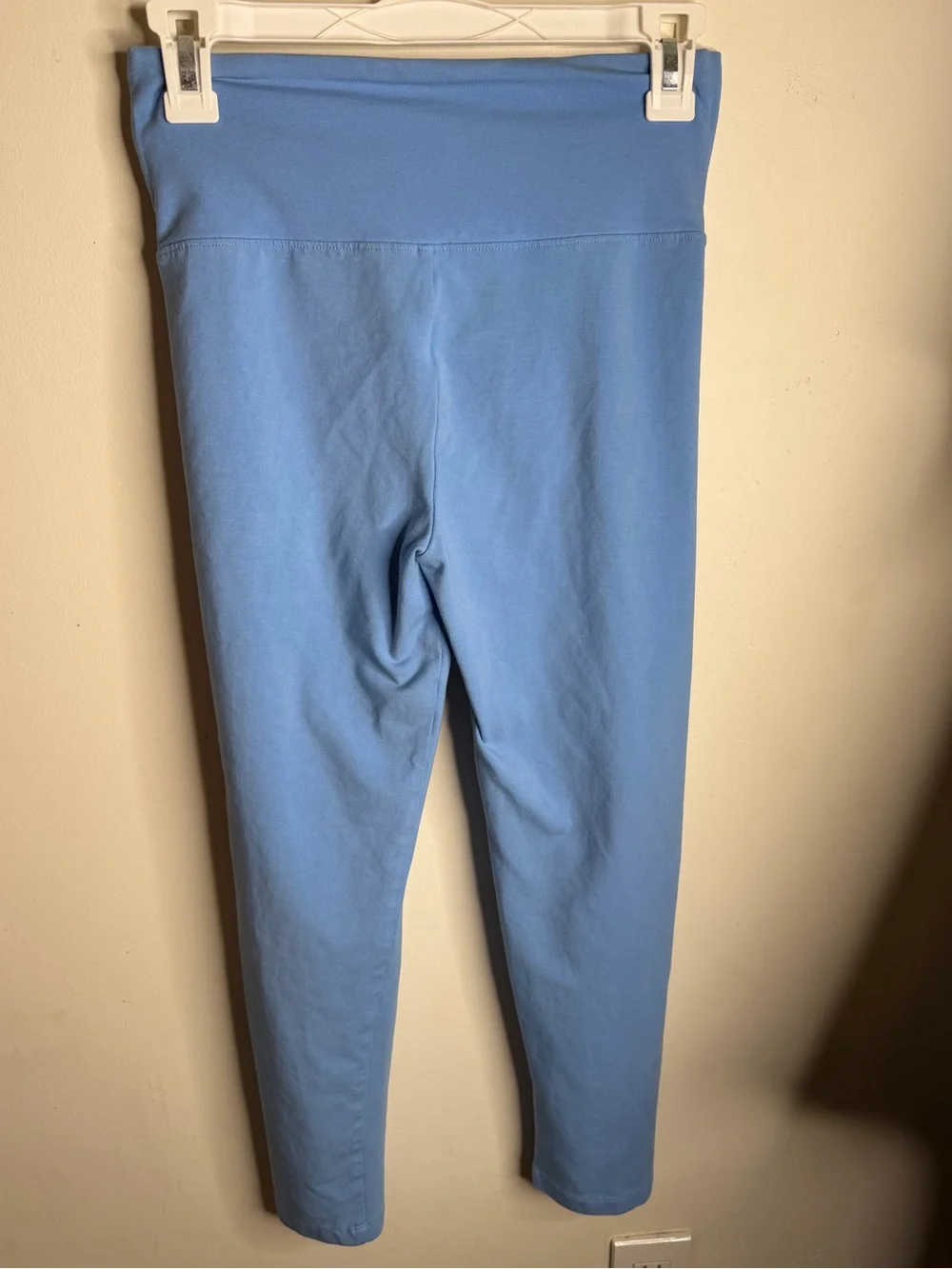 J. Crew Sky Blue V-Waist Leggings